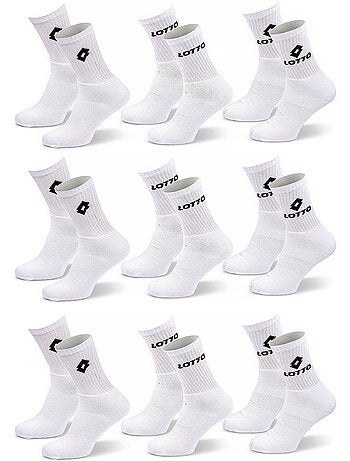 Calcetines SPORT LOTTO CREW - Pack de 9 Pares
