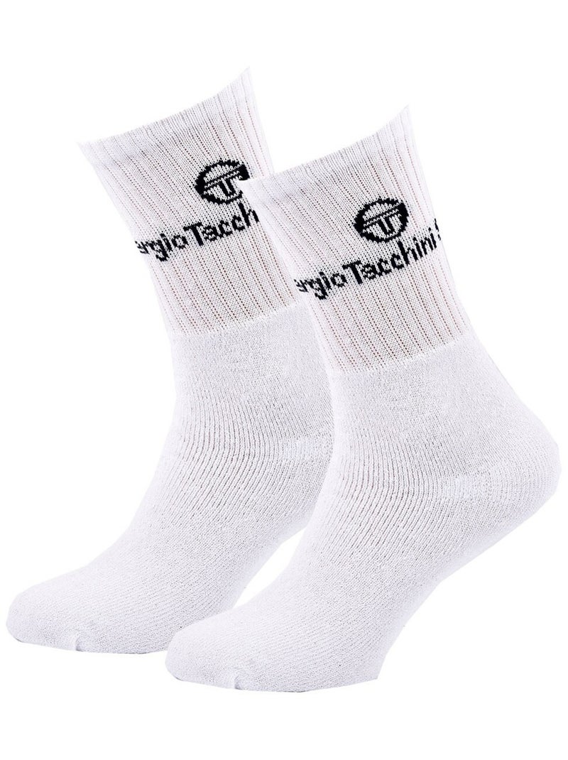 Calcetines SPORT SERGIO TACCHINI - Pack de 3 Pares Blanco - Kiabi