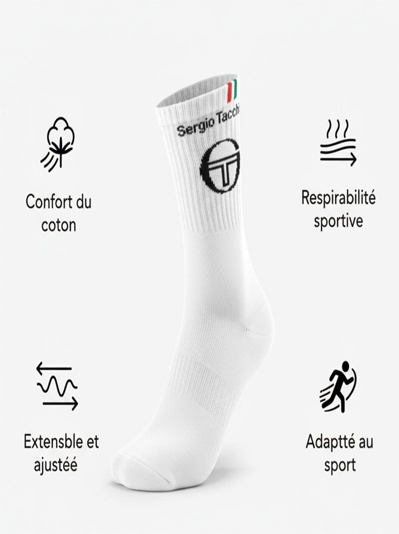 Calcetines SPORT SERGIO TACCHINI - Pack de 6 Pares Multicolor - Kiabi