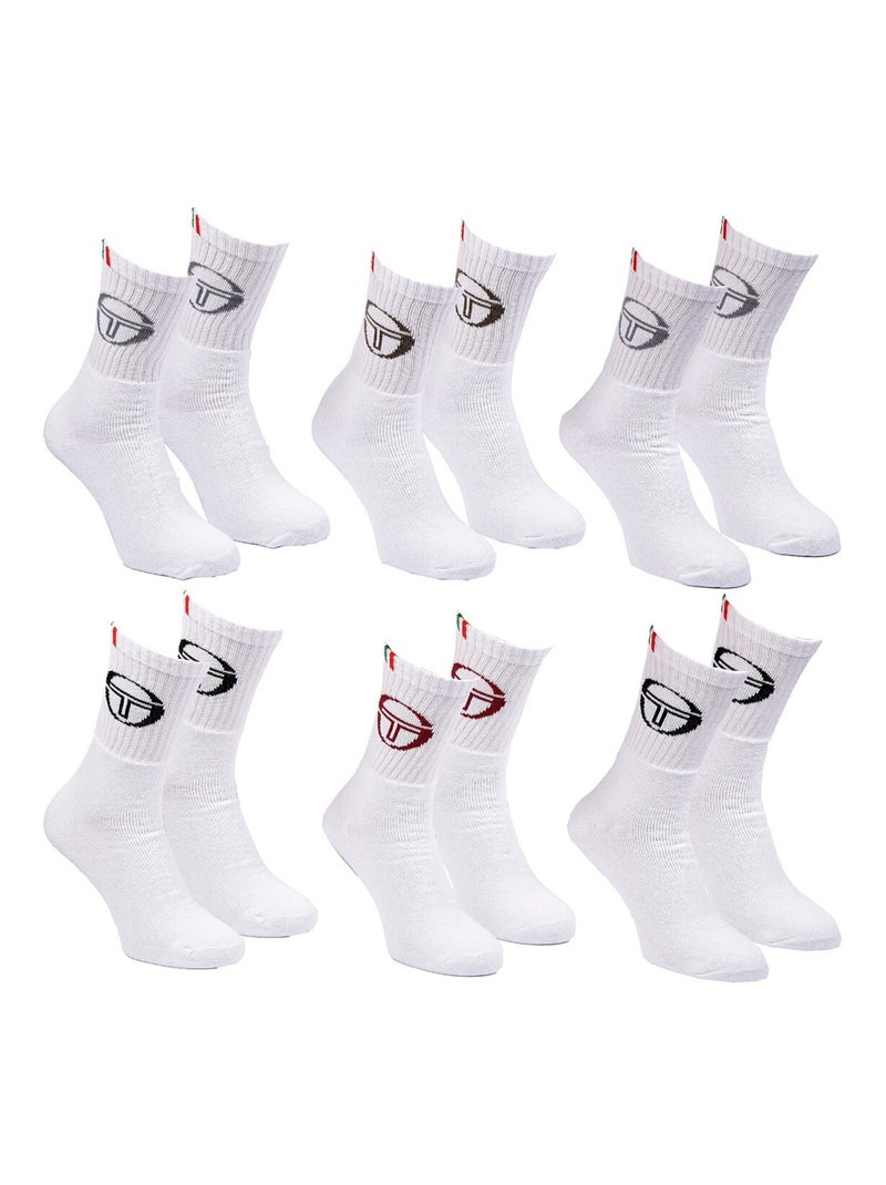 Calcetines SPORT SERGIO TACCHINI - Pack de 6 Pares Multicolor - Kiabi