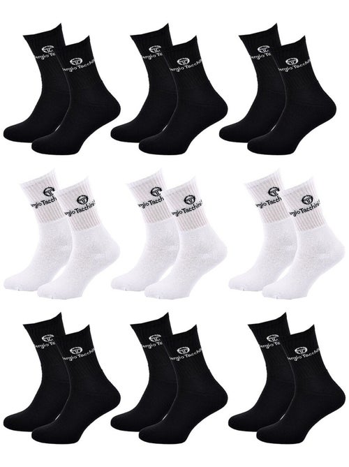 Calcetines SPORT SERGIO TACCHINI - Pack de 9 Pares - Kiabi