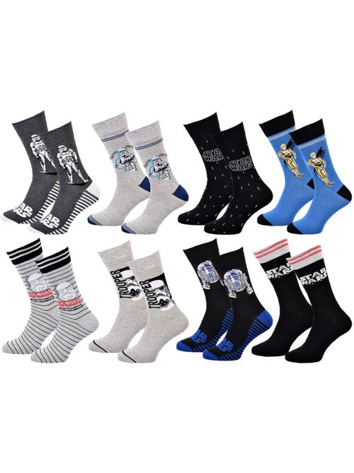 Calcetines Star Wars - Pack de 8 - Kiabi