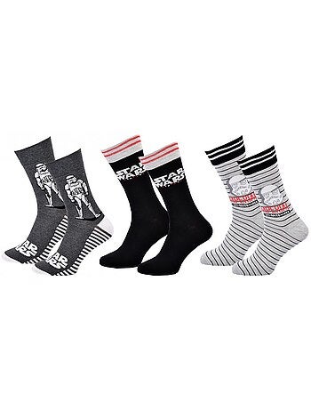 Calcetines Star Wars hombre - Pack de 3