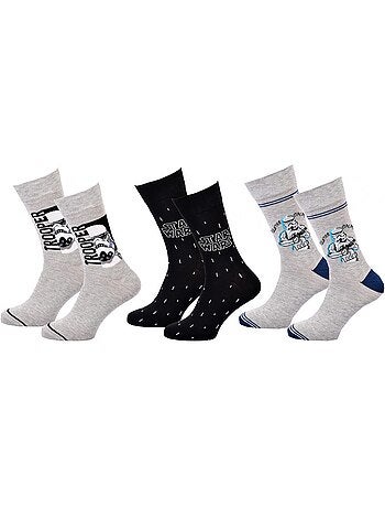 Calcetines Star Wars hombre - Pack de 3