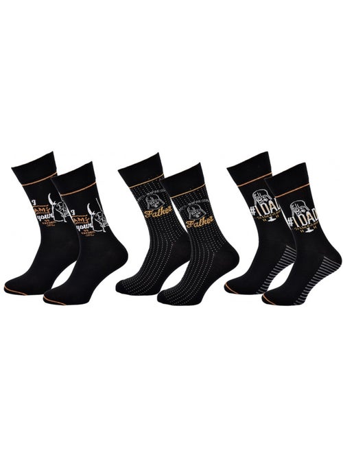 Calcetines Star Wars hombre - Pack de 3 - Kiabi