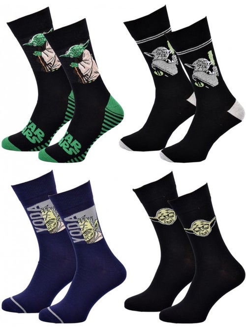 Calcetines Star Wars hombre - Pack de 4 - Kiabi