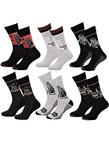 Calcetines Star Wars hombre - Pack de 6