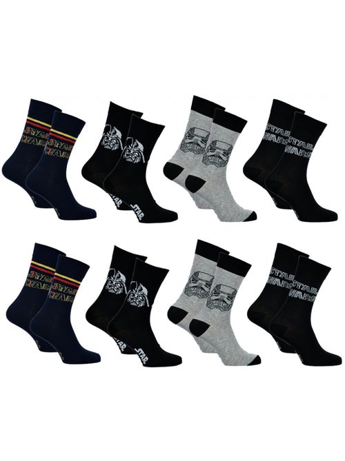 Calcetines Star Wars hombre - Pack de 8 - Kiabi