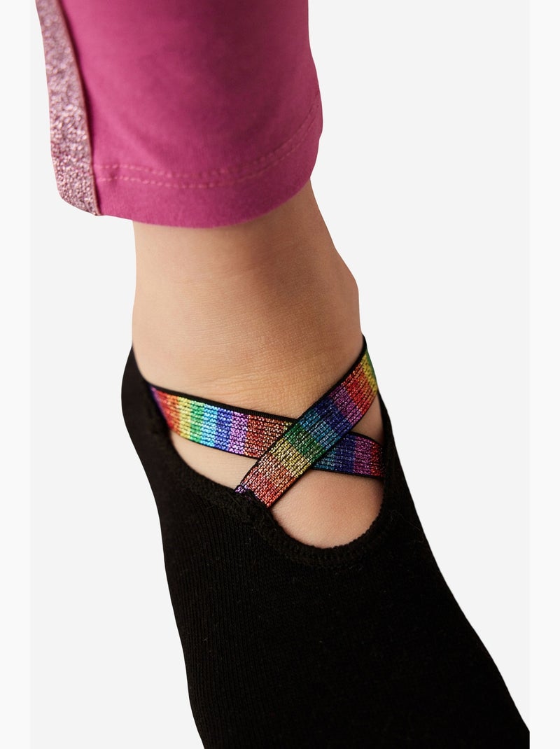 Calcetines suba rainbow cloud penti Negro - Kiabi