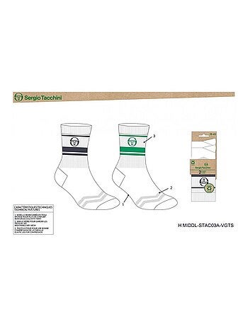 Calcetines TENNIS SERGIO TACCHINI