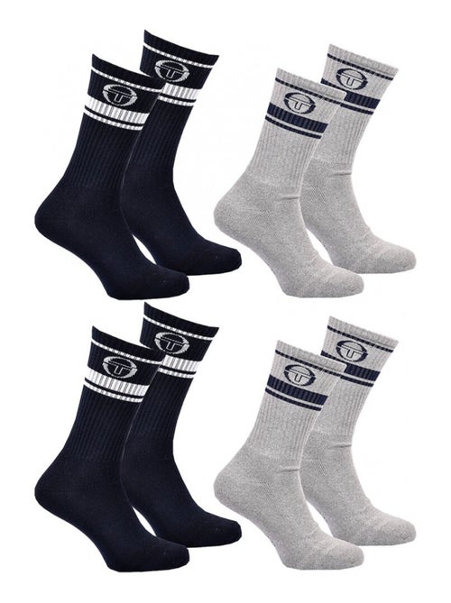 Calcetines TENNIS SERGIO TACCHINI Pack de 4 Pares - Kiabi