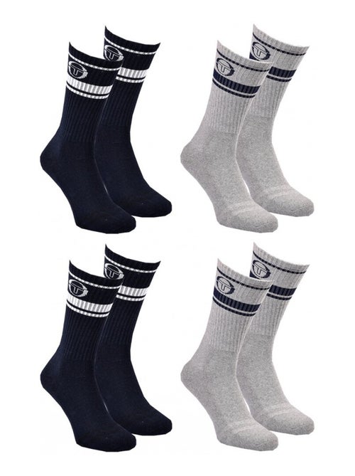 Calcetines TENNIS SERGIO TACCHINI Pack de 4 Pares - Kiabi