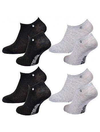 Calcetines tobilleros mujer NO PUBLIK - Pack de 4
