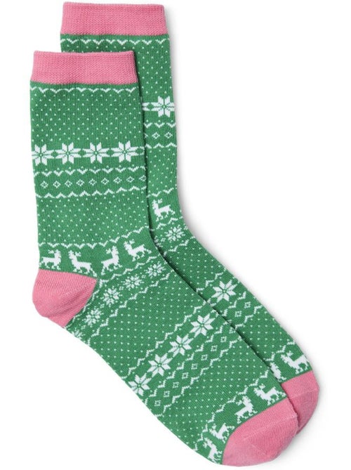 Calcetines Vero Moda para Mujer, con Copos de Nieve - Kiabi