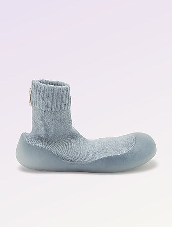 Calcetines zapatillas de motricidad 3 'primeros pasos' - Kitchoun