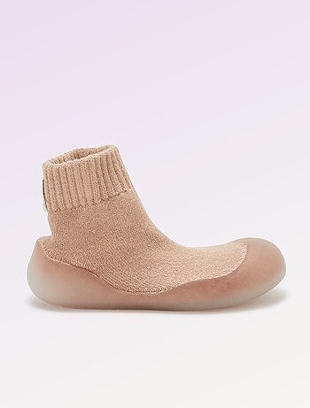 Calcetines zapatillas de motricidad 3 'primeros pasos' - Kitchoun