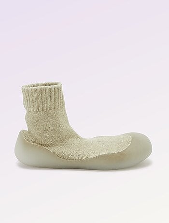 Calcetines zapatillas de motricidad 3 'primeros pasos' - Kitchoun