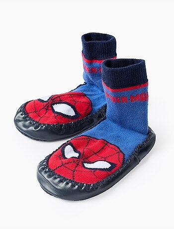 Calcetines-zapatillas spider-man