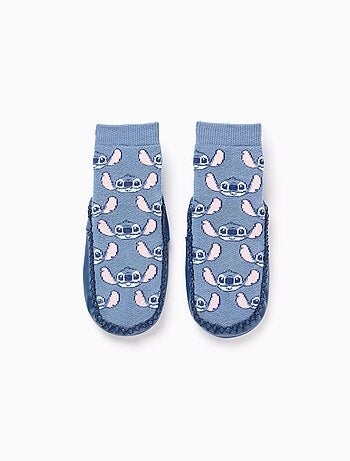 Calcetines-zapatillas stitch