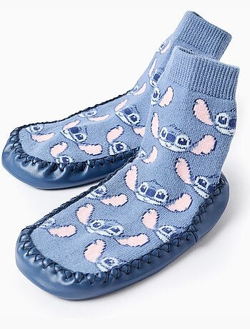 Calcetines-zapatillas stitch