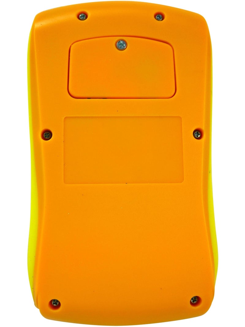Calculadora de bolsillo amarilla de 8 d?gitos con acabado de goma Amarillo - Kiabi