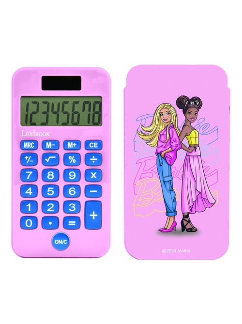 Calculadora de bolsillo Barbie de 8 d?gitos con funda protectora - Kiabi Calculadora de bolsillo Barbie de 8 d?gitos con funda protectora - Kiabi
