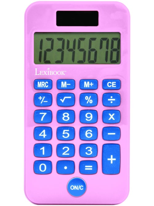 Calculadora de bolsillo Barbie de 8 d?gitos con funda protectora - Kiabi Calculadora de bolsillo Barbie de 8 d?gitos con funda protectora - Kiabi