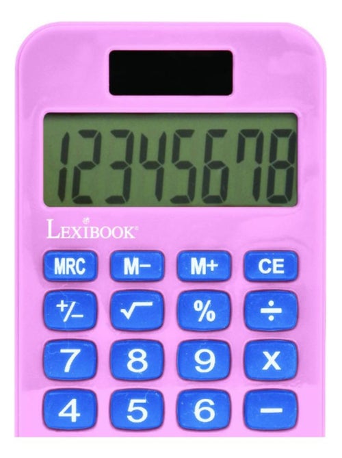 Calculadora de bolsillo Barbie de 8 d?gitos con funda protectora - Kiabi Calculadora de bolsillo Barbie de 8 d?gitos con funda protectora - Kiabi