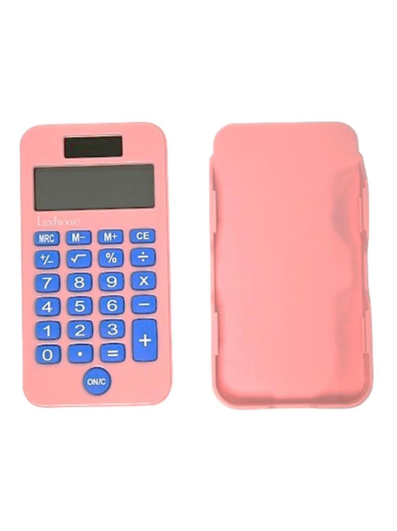 Calculadora de bolsillo Barbie de 8 d?gitos con funda protectora Rosa - Kiabi