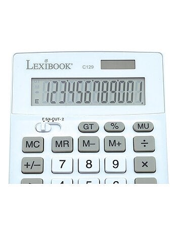 Calculadora de bolsillo de 12 dígitos con doble alimentación