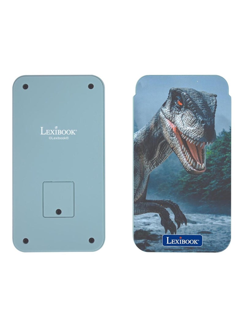 Calculadora de bolsillo de 8 dígitos Dinosaurio con funda protectora Azul - Kiabi