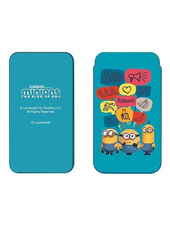 Calculadora de bolsillo de 8 dígitos Minions con funda protectora