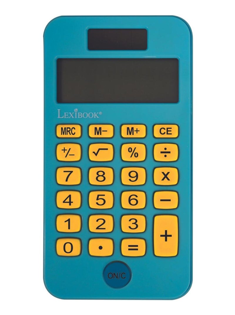 Calculadora de bolsillo de 8 dígitos Minions con funda protectora Azul - Kiabi