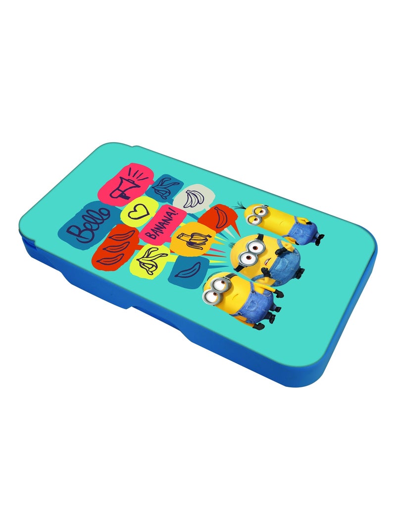 Calculadora de bolsillo de 8 dígitos Minions con funda protectora Azul - Kiabi