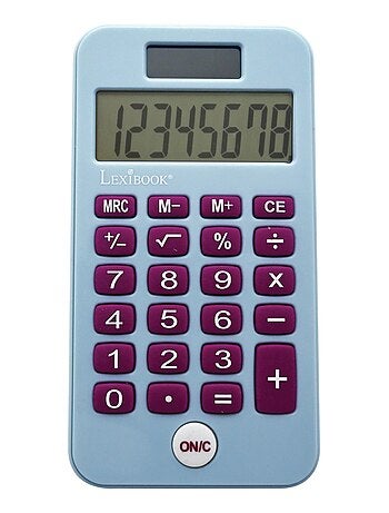 Calculadora de bolsillo Frozen de 8 dígitos con funda protectora
