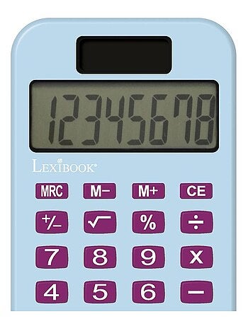 Calculadora de bolsillo Frozen de 8 dígitos con funda protectora