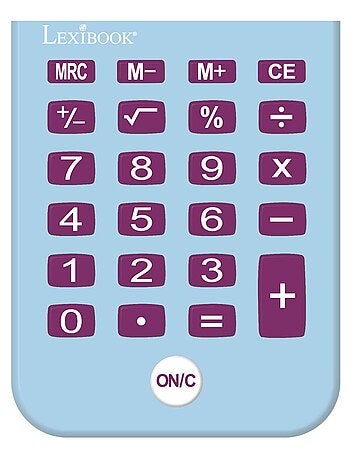 Calculadora de bolsillo Frozen de 8 dígitos con funda protectora