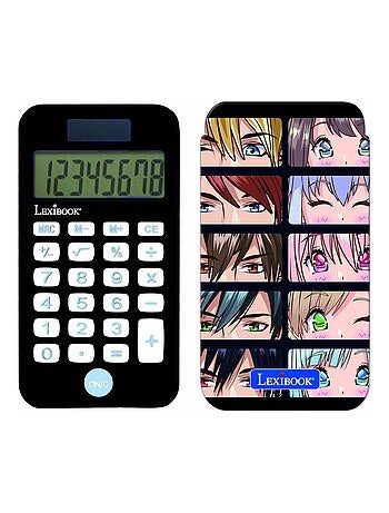 Calculadora de bolsillo manga de 8 dígitos con funda protectora