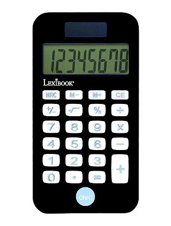Calculadora de bolsillo manga de 8 dígitos con funda protectora