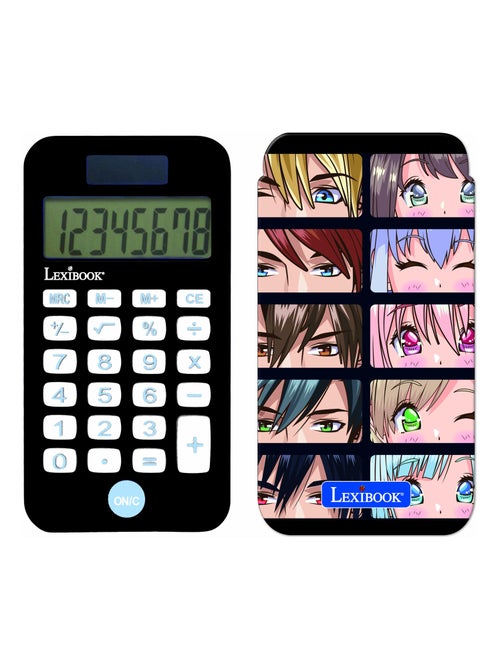 Calculadora de bolsillo Manga de 8 dígitos con funda protectora - Kiabi