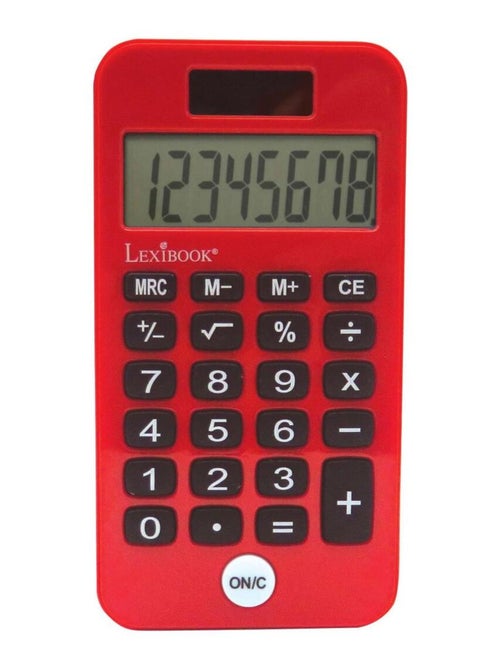 Calculadora de bolsillo Miraculous de 8 dígitos con funda protectora - Kiabi