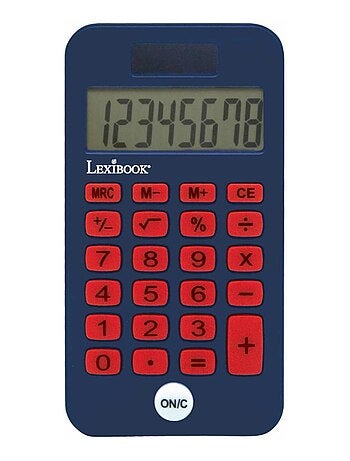 Calculadora de bolsillo SpiderMan de 8 dígitos con funda protectora