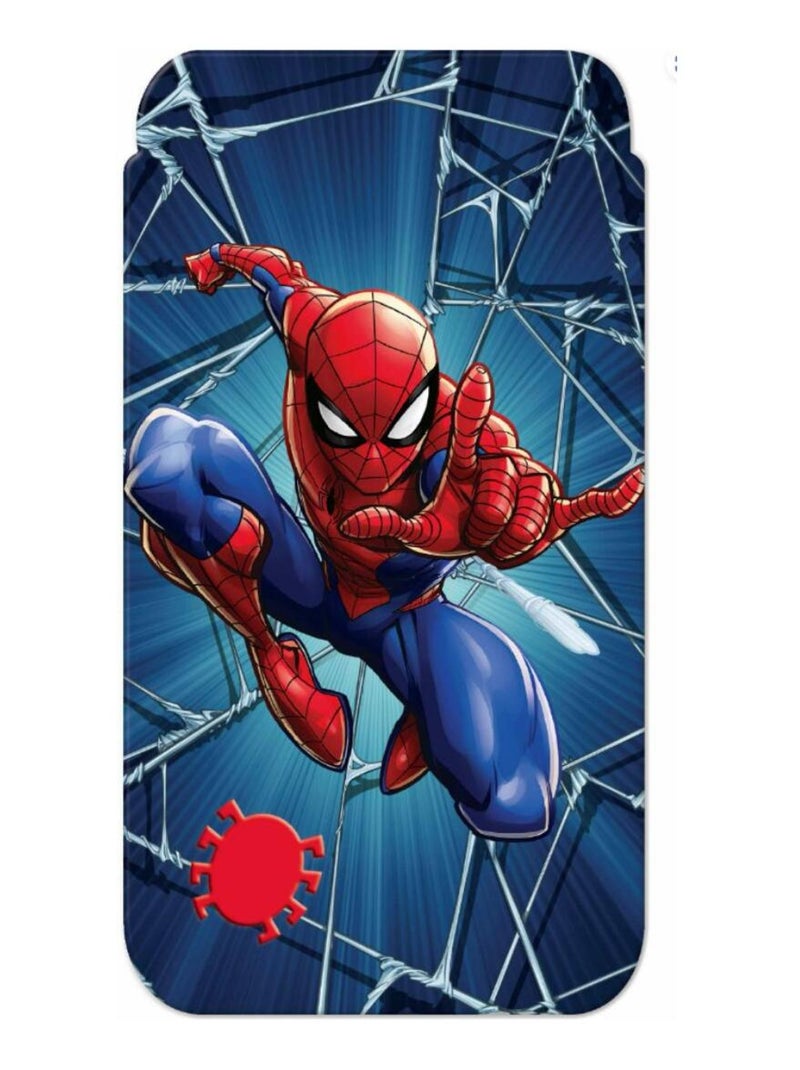 Calculadora de bolsillo SpiderMan de 8 dígitos con funda protectora Azul - Kiabi