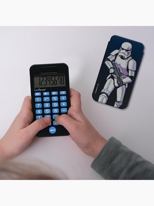 Calculadora de bolsillo Star Wars 8 dígitos con funda protectora - Kiabi