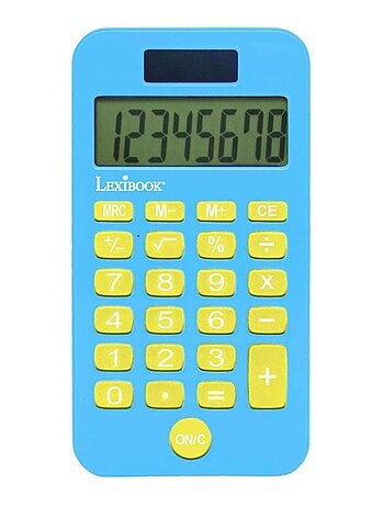 Calculadora de bolsillo stitch de 8 dígitos con funda protectora