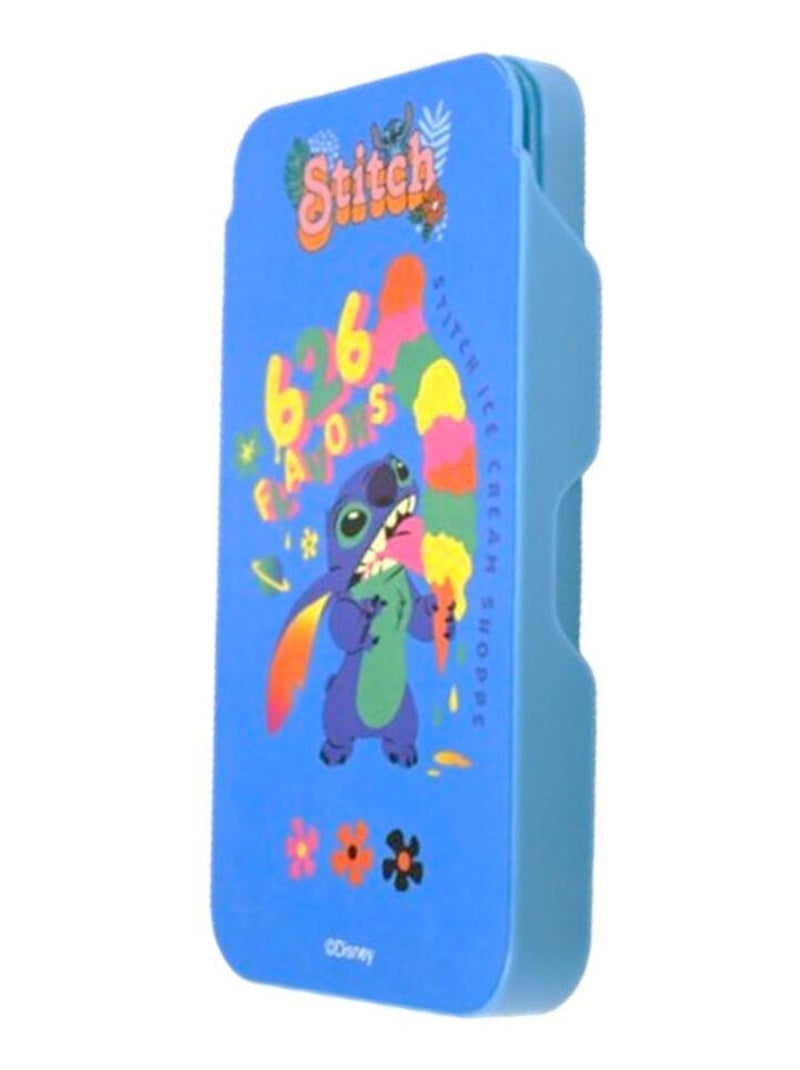Calculadora de bolsillo Stitch de 8 dígitos con funda protectora Azul - Kiabi