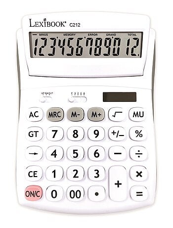 Calculadora de sobremesa de 12 dígitos