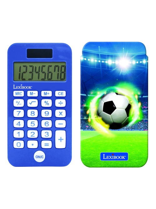 Calculadora Soccer de 8 dígitos con tapa de protección - Kiabi