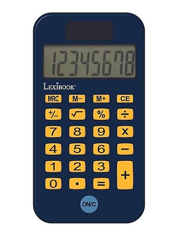 Calculadoras de bolsillo Batman de 8 dígitos con funda protectora