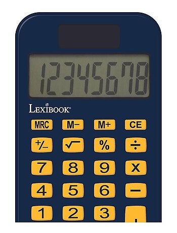 Calculadoras de bolsillo Batman de 8 dígitos con funda protectora